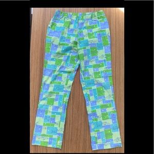 RARE Lilly Pulitzer Go Fish Long Pants
